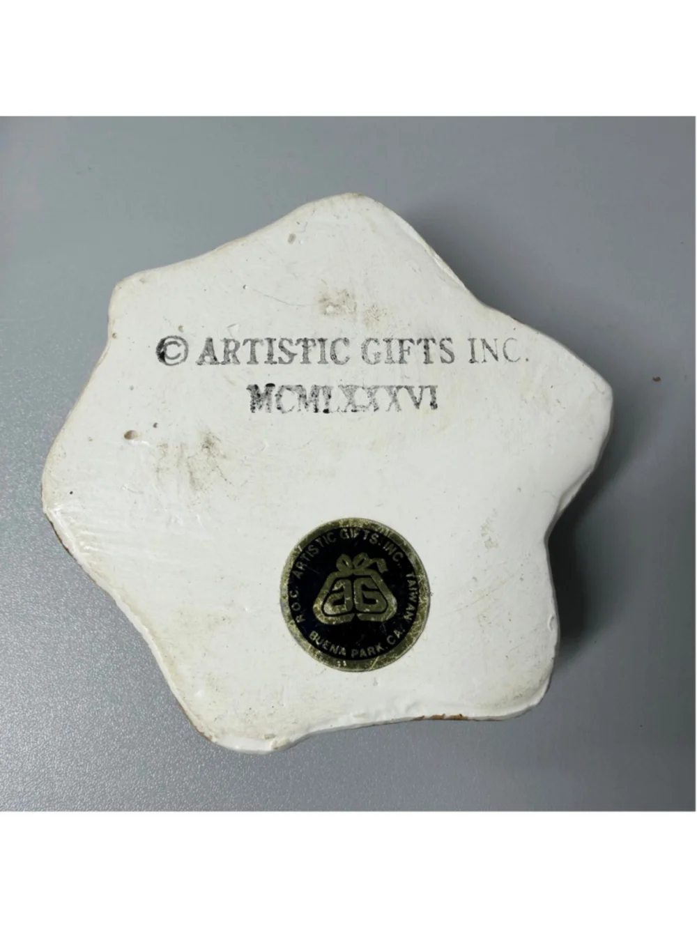 Artistic Gifts Inc. Bear Honey Pot Trinket Box One Size Brown Yellow